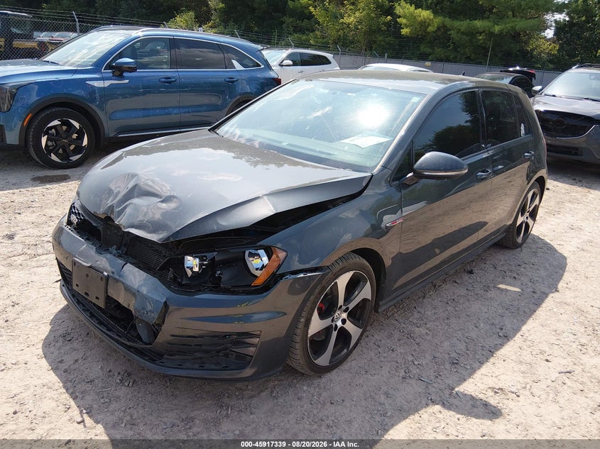 VOLKSWAGEN GOLF GTI 2016 VIN 3VW5T7AU1GM055410