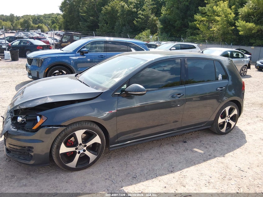 VOLKSWAGEN GOLF GTI 2016 VIN 3VW5T7AU1GM055410