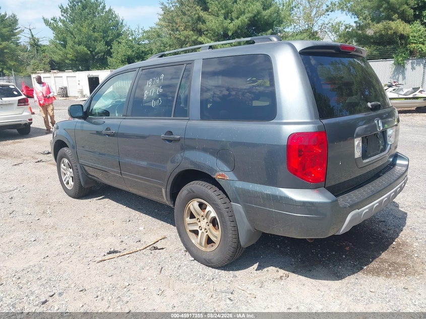 2003 HONDA PILOT SPORT UTILITY VEHICLE 3.5L V-6 VVT, REGULAR , 240HP