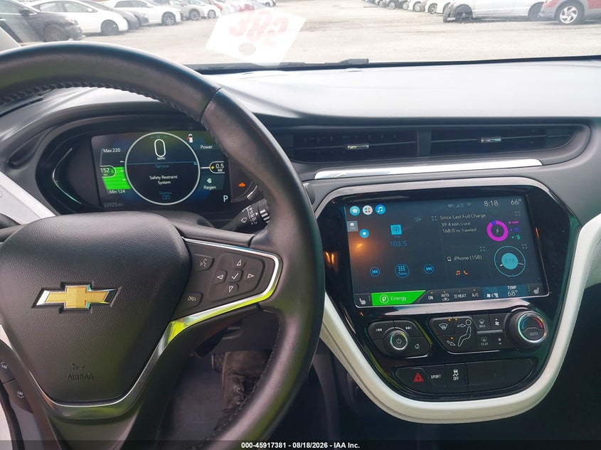 CHEVROLET BOLT EV 2020 VIN 1G1FY6S08L4132867
