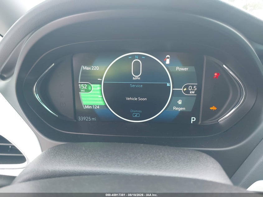 CHEVROLET BOLT EV 2020 VIN 1G1FY6S08L4132867