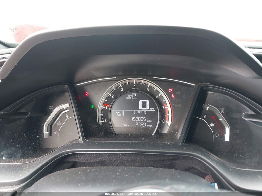 2017 HONDA CIVIC auction photo 7