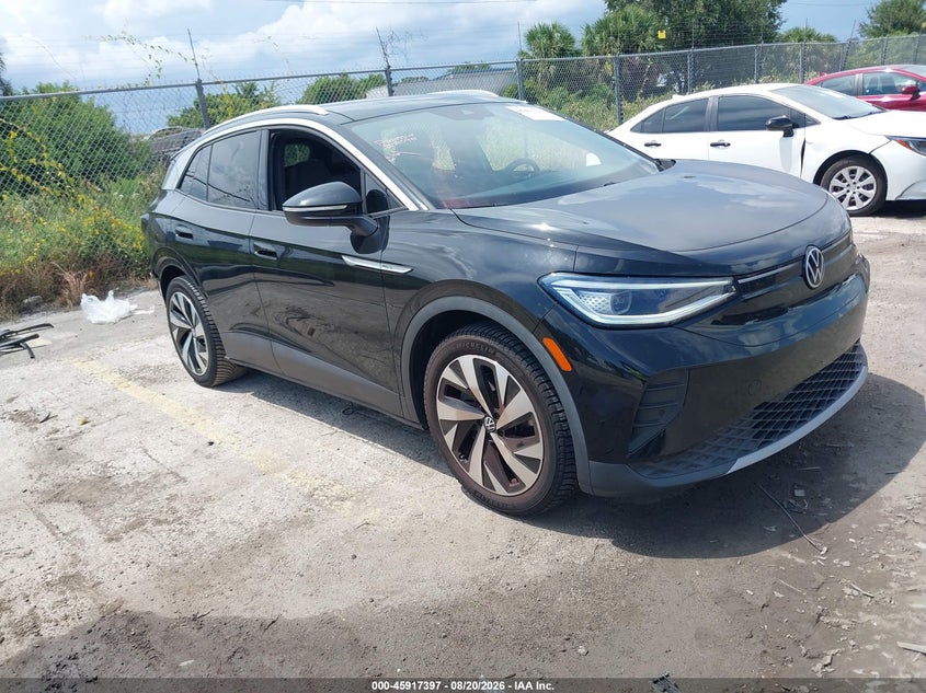2022 Volkswagen Id.4 Pro S, Левый бок, IAAI, VIN WVGKMPE20NP065991