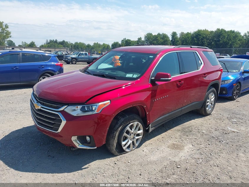Vin: 1gnevgkwxmj224224, lot: 46416494, chevrolet traverse awd lt cloth 20212