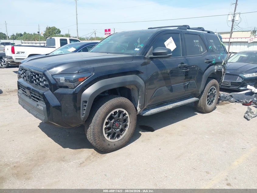 2025 Toyota 4Runner, Удар сзади, IAAI, VIN JTEVA5BR9S5014282 — фото 2