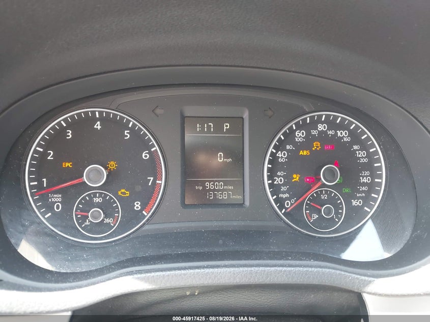 VOLKSWAGEN PASSAT 2014 VIN 1VWAT7A30EC111373