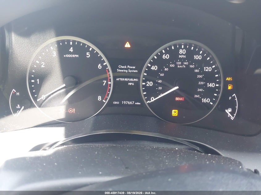 2014 LEXUS ES 350 auction photo 7