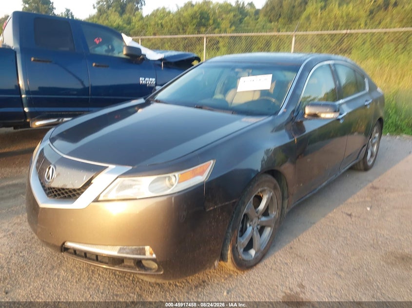 2010 Acura TL, Right Side, IAAI, VIN 19UUA8F55AA019544 — photo 2