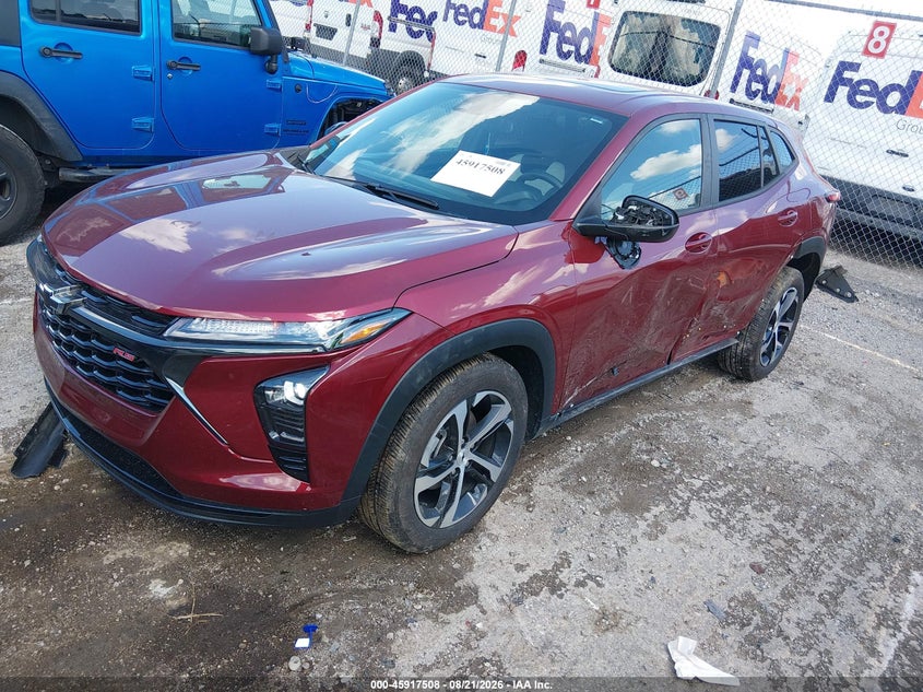 2024 Chevrolet Trax, Left Front, IAAI, VIN KL77LGE22RC061805 — photo 2