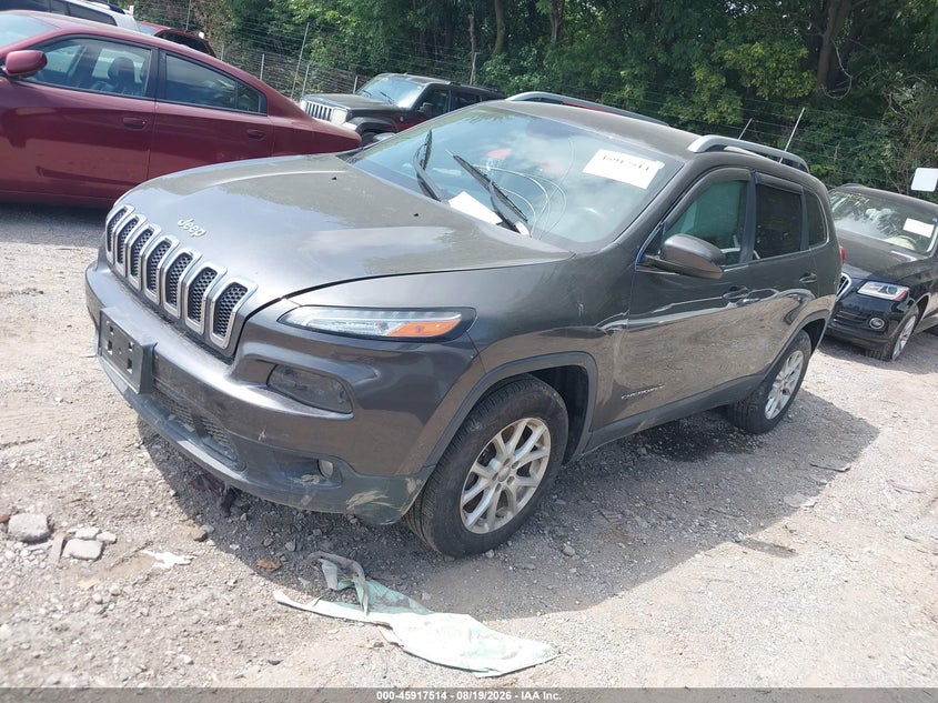 2014 Jeep Cherokee, Затопление, IAAI, VIN 1C4PJMCB6EW140574 — фото 2