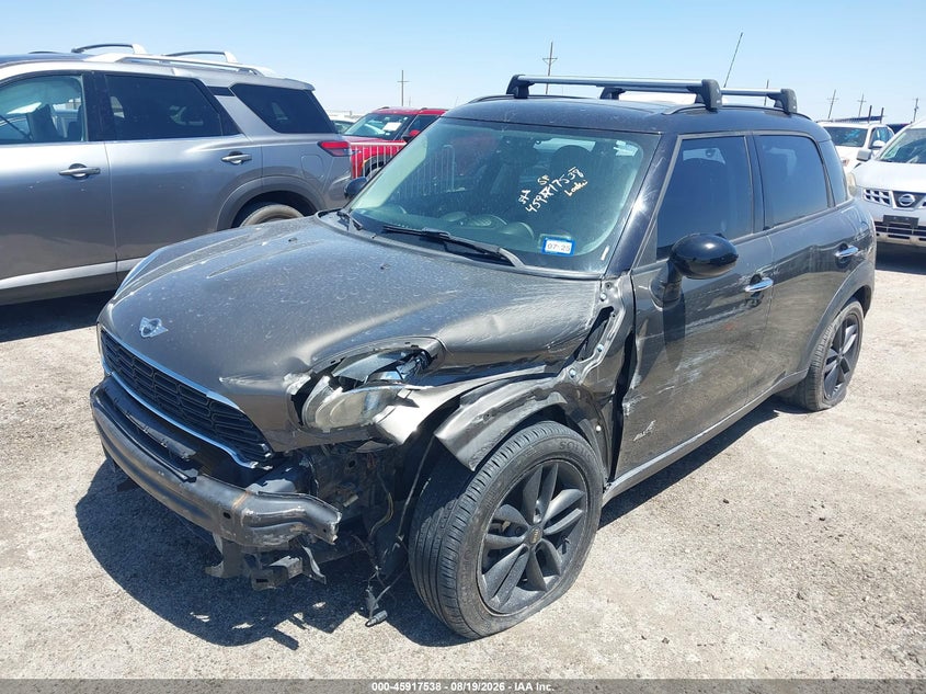 Vin: wmwzc5c53cwl60185, lot: 46416626, mini cooper s countryman 20122