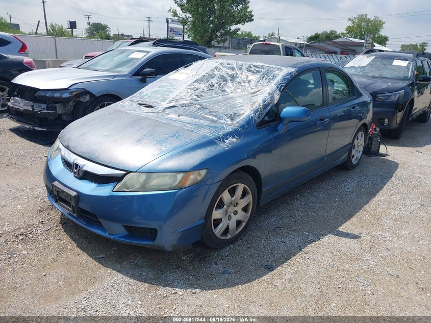 2010 Honda Civic, Стихія, IAAI, VIN 2HGFA1F5XAH550594 — фото 2