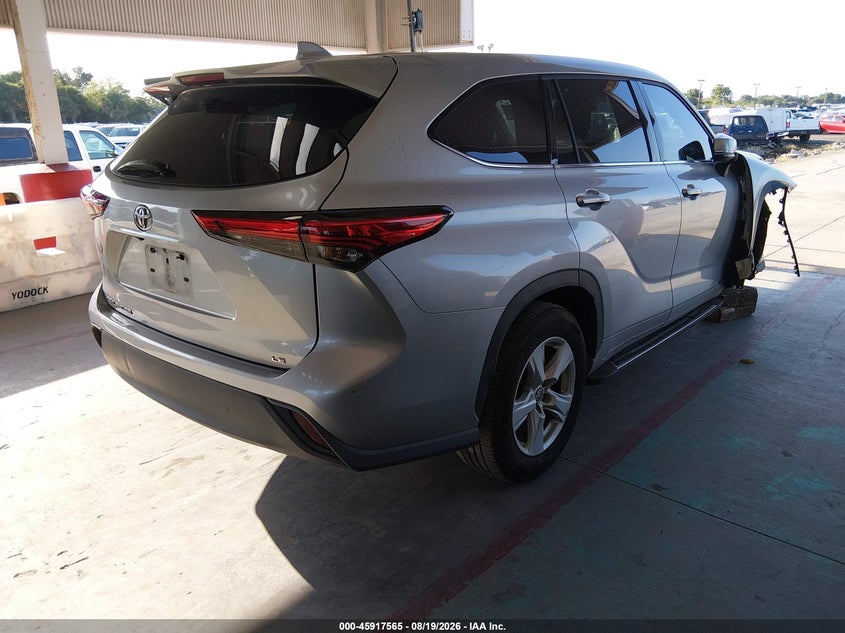 2021 TOYOTA HIGHLANDER auction photo 4
