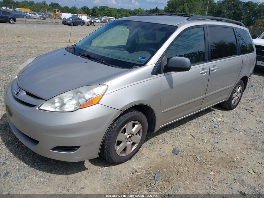 2009 Toyota Sienna, Rear, IAAI, VIN 5TDZK23C79S264992 — photo 2