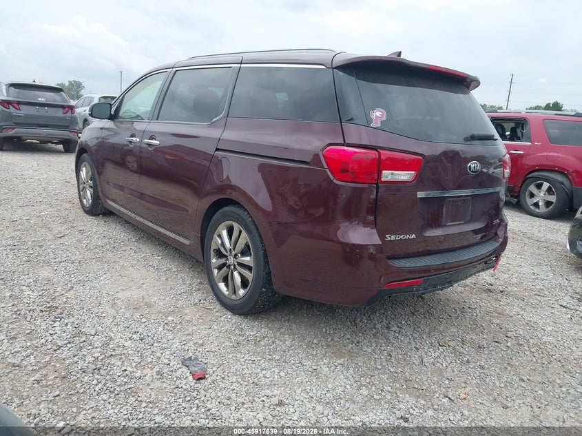 2017 KIA SEDONA auction photo 3