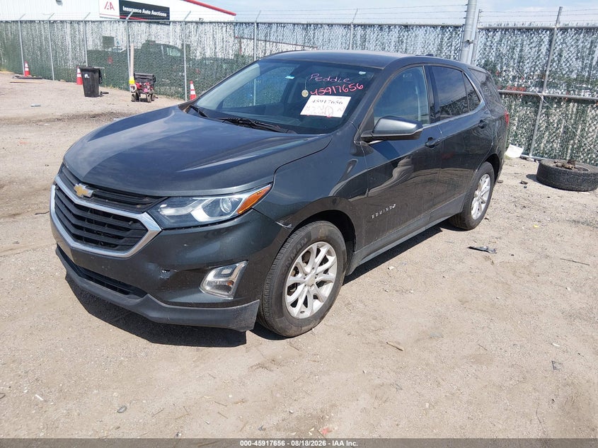 2018 Chevrolet Equinox, Обычный износ, IAAI, VIN 3GNAXJEV4JS642880 — фото 2