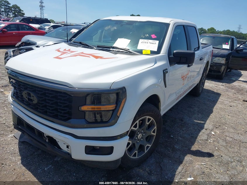 Vin: 1ftew2kp8rke75097, lot: 46416753, ford f-150 stx 20242