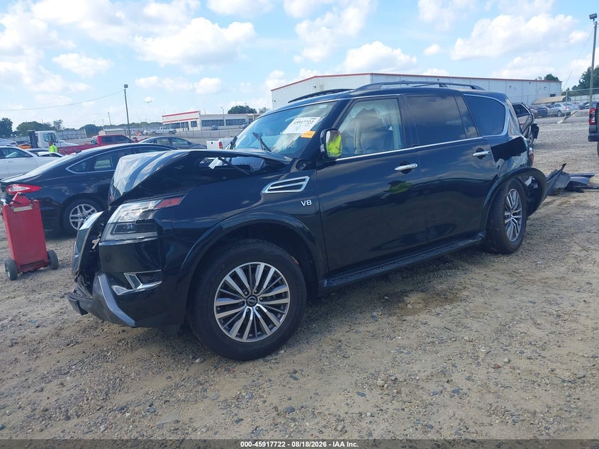2021 NISSAN ARMADA auction photo 2