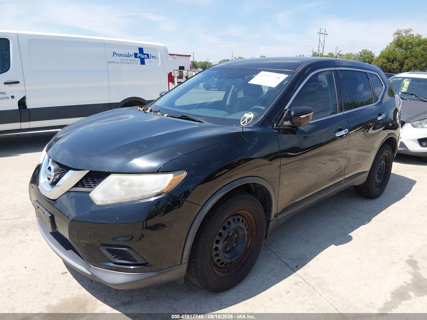 2015 Nissan Rogue, Обычный износ, IAAI, VIN KNMAT2MT6FP579023 — фото 2