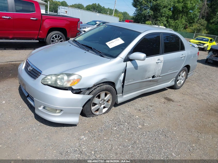 2006 Toyota Corolla, Левый бок, IAAI, VIN 2T1BR32E96C575690 — фото 2