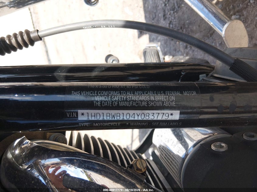 HARLEY-DAVIDSON FLSTCI 2004