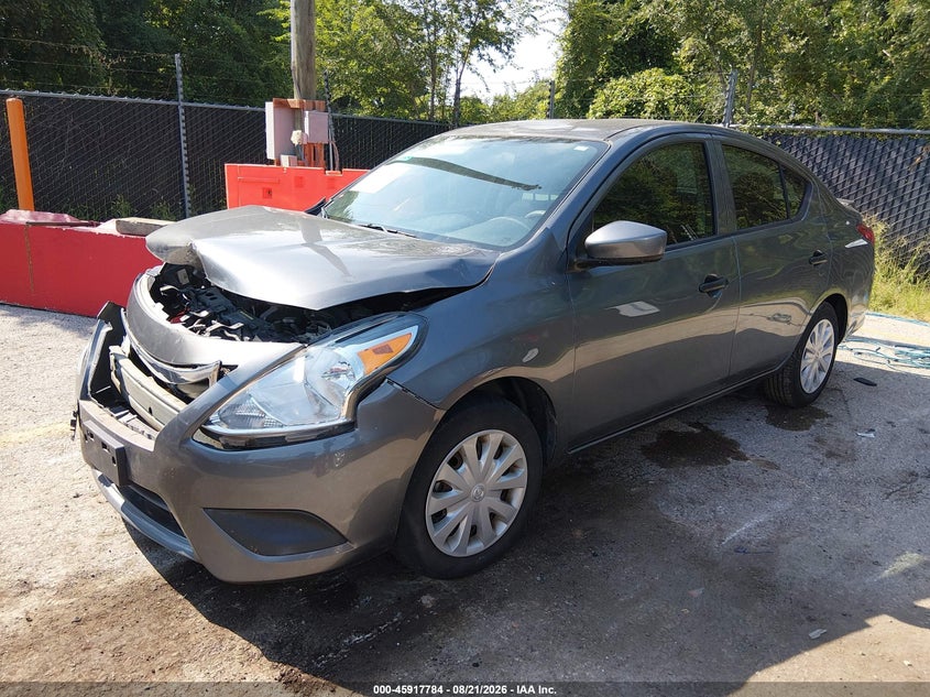 2018 Nissan Versa, Удар спереду, IAAI, VIN 3N1CN7AP8JL800894 — фото 2