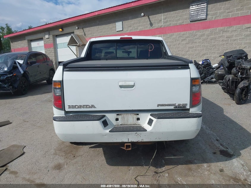 HONDA RIDGELINE 2008 VIN 2HJYK16568H510037