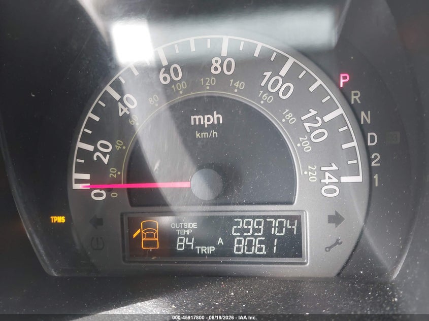 HONDA RIDGELINE 2008 VIN 2HJYK16568H510037