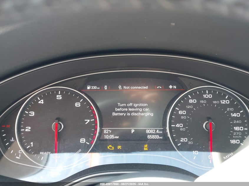 AUDI A6 2018 VIN WAUG3AFC1JN086613