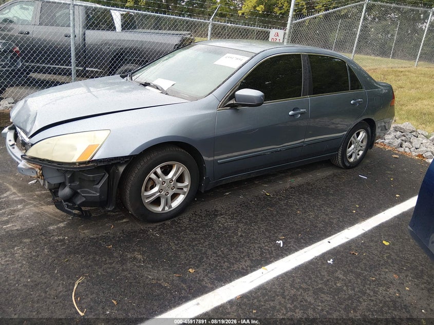 2007 Honda Accord, Front End, IAAI, VIN 1HGCM56317A079846 — photo 2