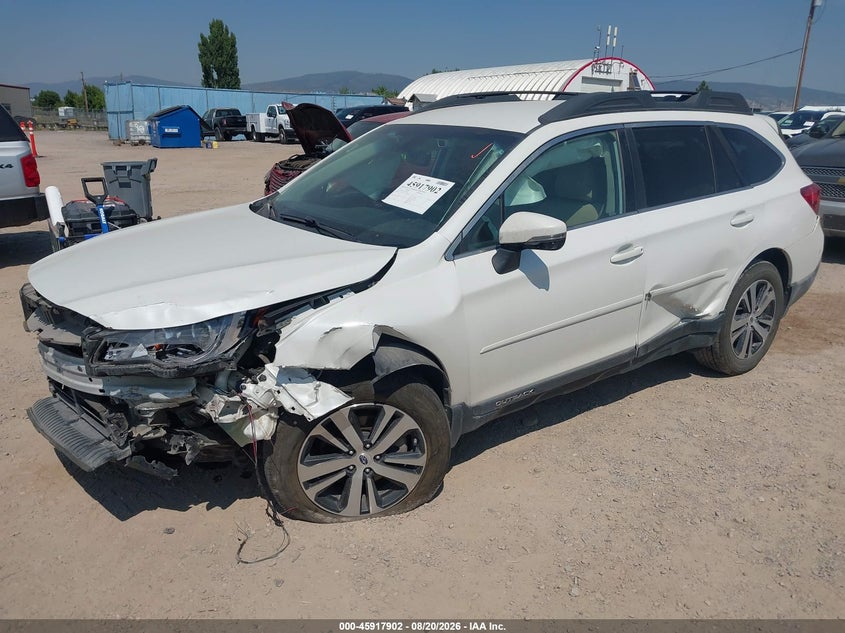 Vin: 4s4bsajc1k3230788, lot: 46416990, subaru outback 2.5i limited 20192