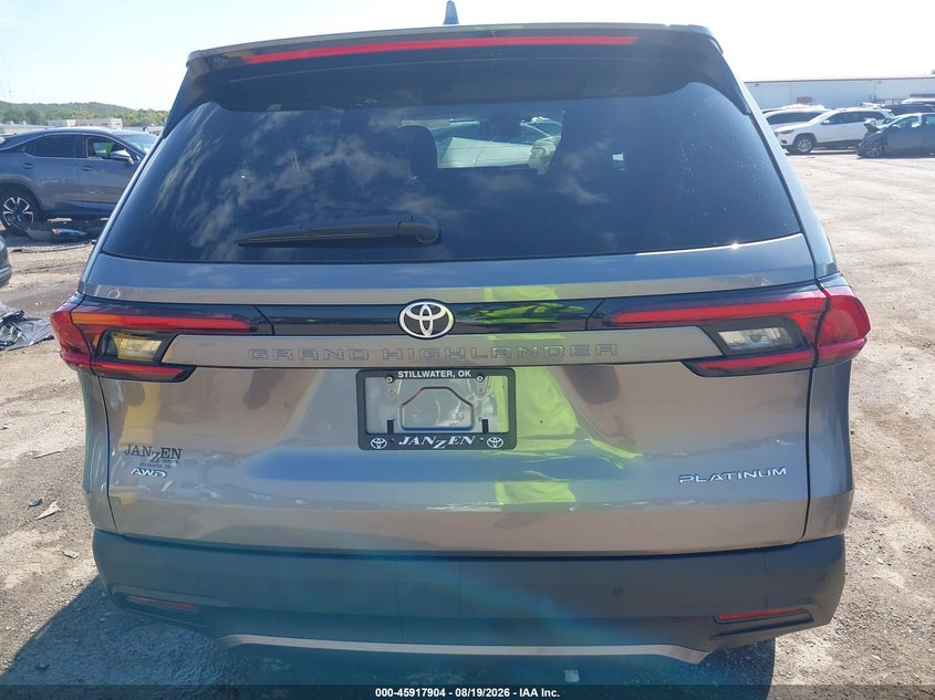 TOYOTA GRAND HIGHLANDER 2025 VIN 5TDAAAB55SS085210