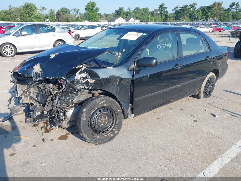 2007 Toyota Corolla, Front End, IAAI, VIN JTDBR32E870113830 — photo 2