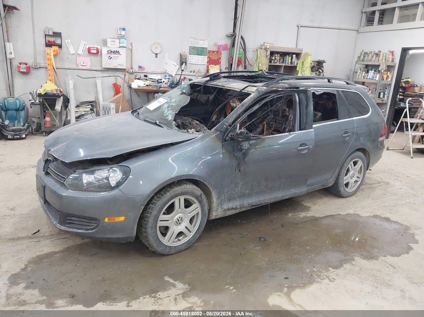 2014 Volkswagen Jetta, Interior Burn, IAAI, VIN 3VWPL7AJ2EM605578 — фото 2