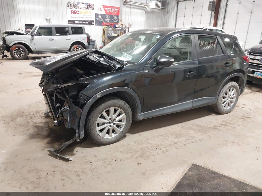 2016 Mazda CX-5, Удар спереди, IAAI, VIN JM3KE2BE1G0729768 — фото 2