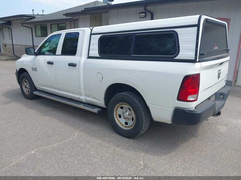 Vin: 1c6rr7fg1hs544380, lot: 46417154, ram 1500 tradesman  4x4 6'4 box 20173