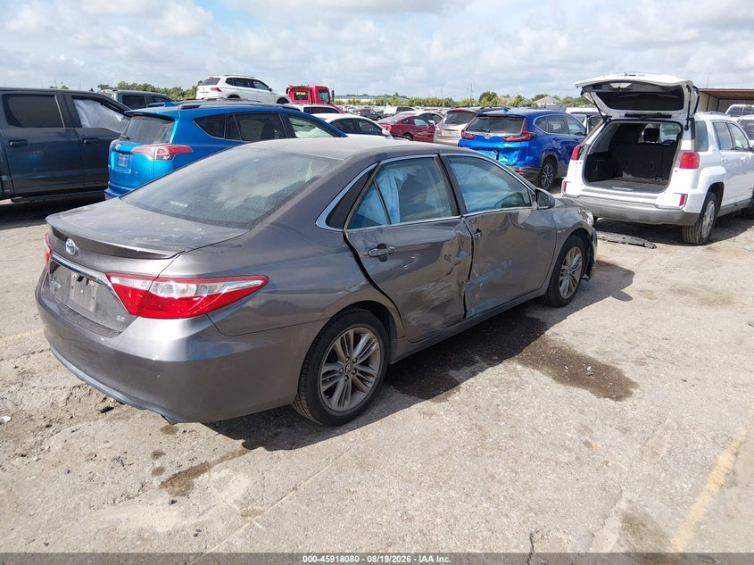 2017 TOYOTA CAMRY auction photo 4