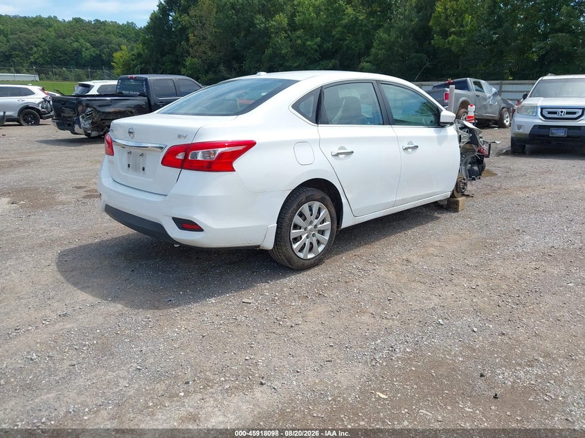 2017 NISSAN SENTRA auction photo 4