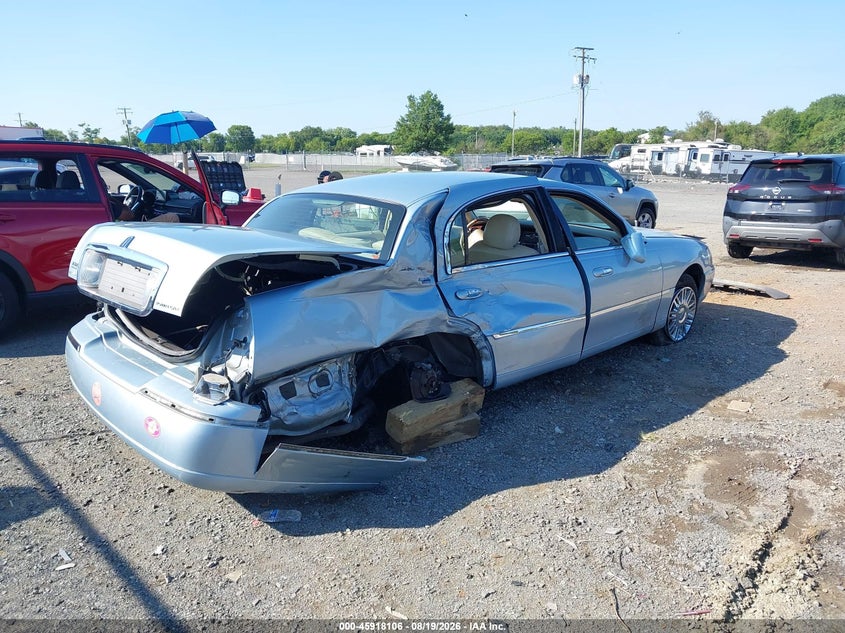 LINCOLN TOWN CAR 2008 VIN 2LNHM82VX8X642359
