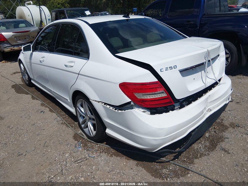 MERCEDES-BENZ C 250 2014 VIN WDDGF4HB2ER312954