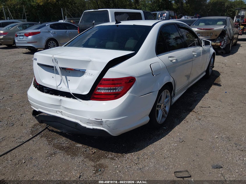 MERCEDES-BENZ C 250 2014 VIN WDDGF4HB2ER312954