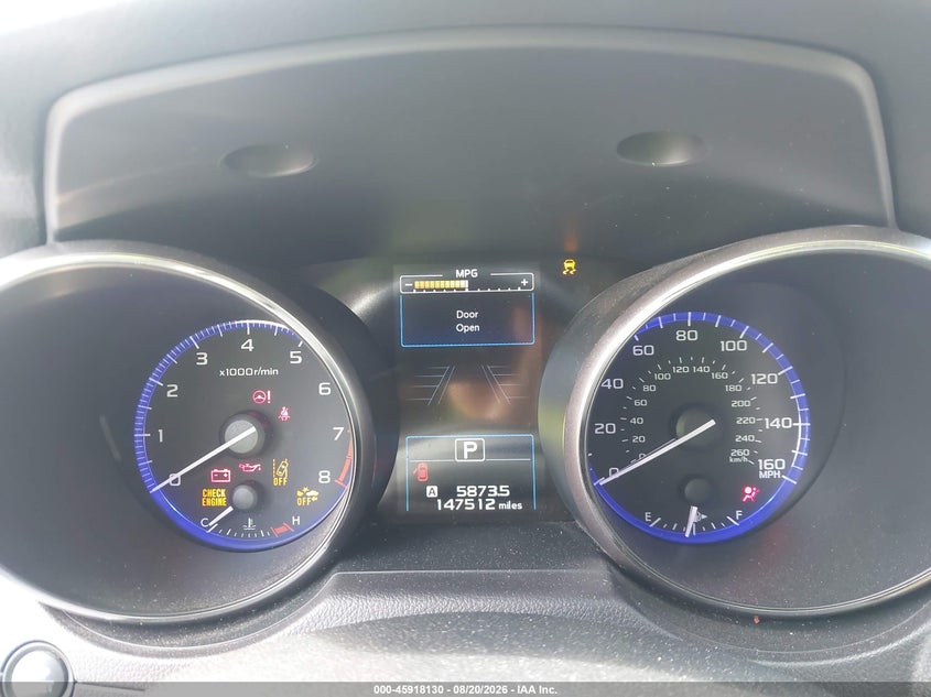 SUBARU OUTBACK 2016 VIN 4S4BSENC1G3285847