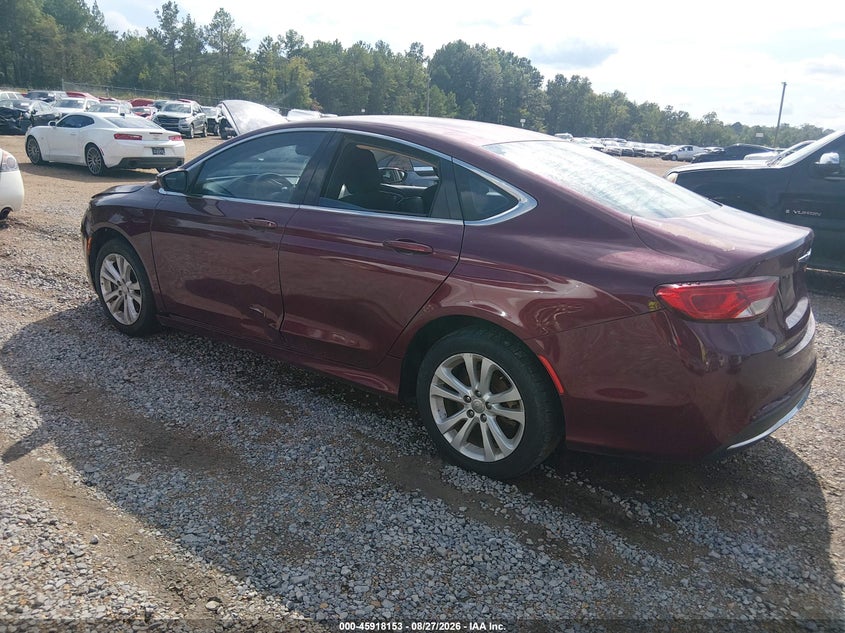 2015 CHRYSLER 200 auction photo 3