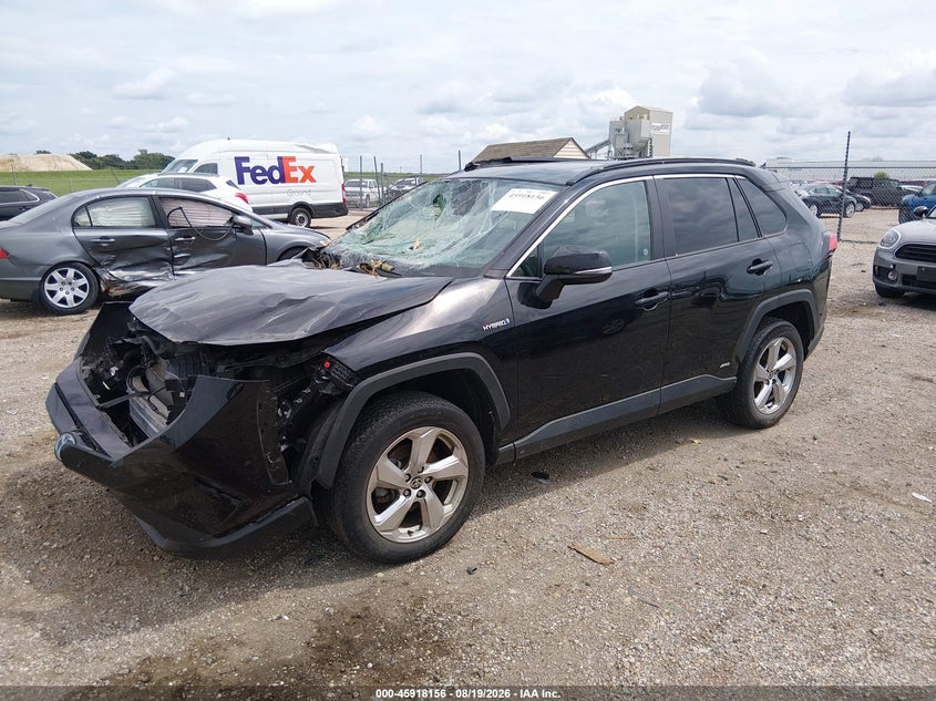 2021 Toyota RAV 4, Стихія, IAAI, VIN 2T3B6RFV5MW021653 — фото 2