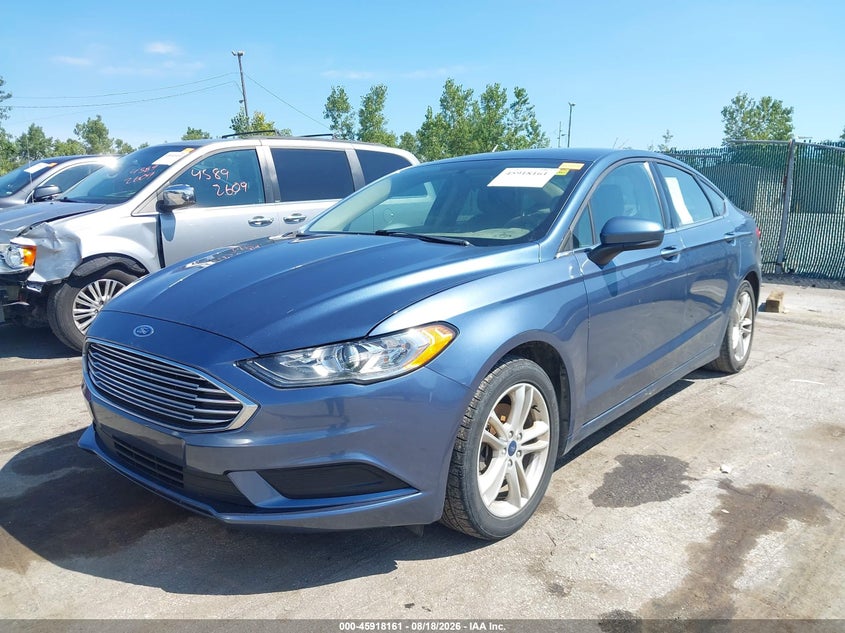 2018 Ford Fusion, Обычный износ, IAAI, VIN 3FA6P0HDXJR284032 — фото 2
