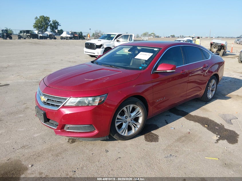 2014 Chevrolet Impala, Град, IAAI, VIN 2G1125S3XE9278302 — фото 2
