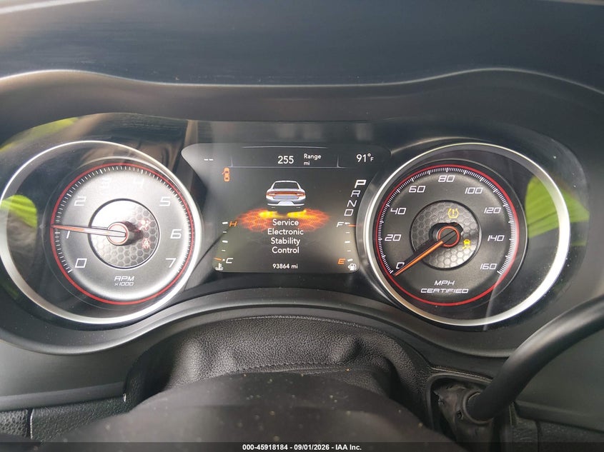 2019 DODGE CHARGER auction photo 7