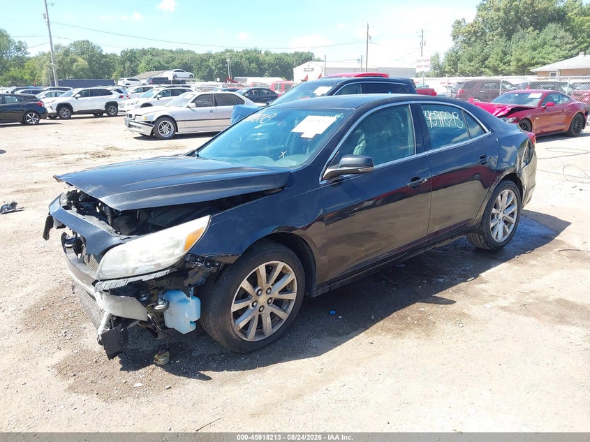 2013 Chevrolet Malibu, Front End, IAAI, VIN 1G11E5SA7DU127487 — photo 2