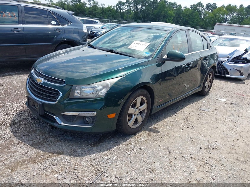 2015 Chevrolet Cruze, Обычный износ, IAAI, VIN 1G1PC5SB7F7112207 — фото 2