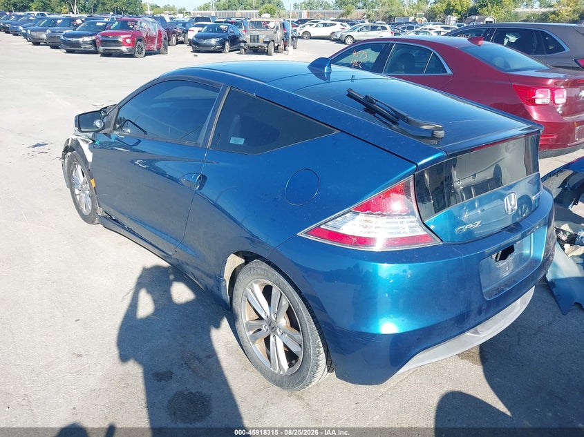 Vin: jhmzf1d66bs005073, lot: 46417403, honda cr-z ex 20113